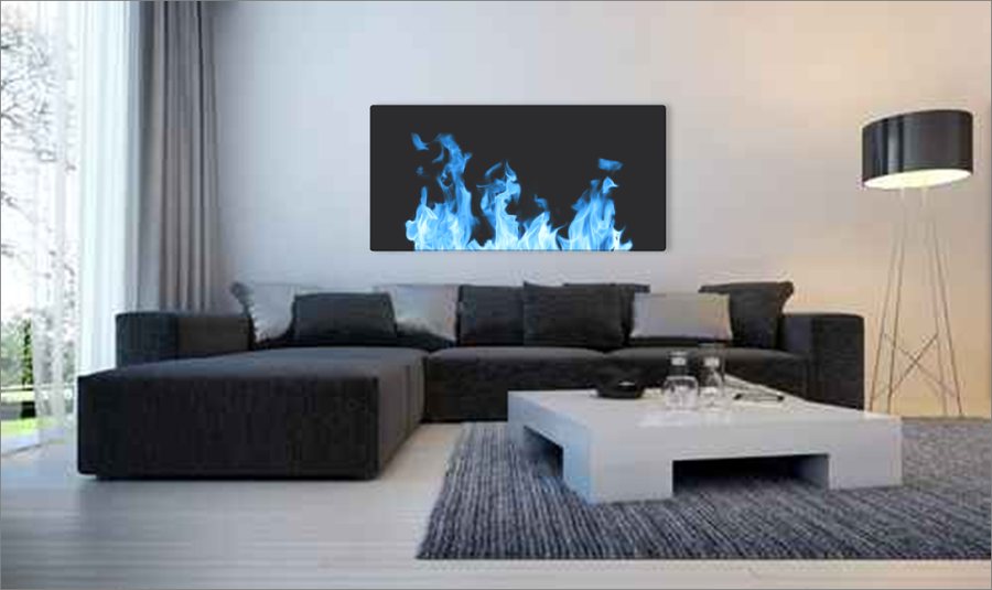 Flamme, 60 × 120 cm
