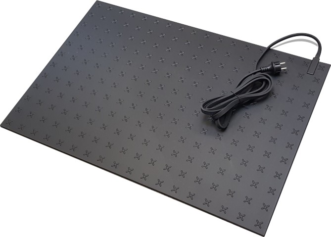 PRO-MAT Single Heizmatte mit angeschlossenem Kabel und Schukostecker